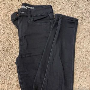 American eagle super skinny high rise jegging 0